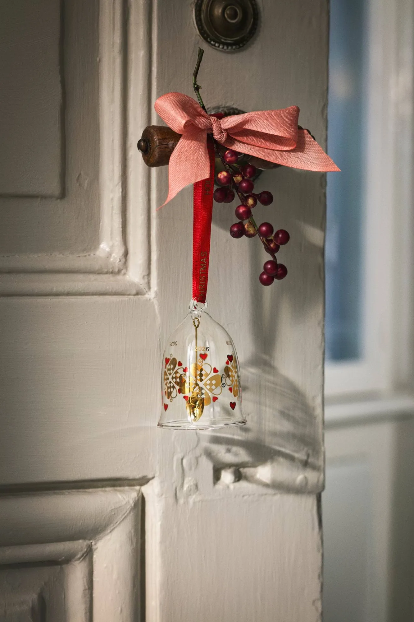 Colgante navideño Holmegaard Christmas campanilla del año, 2026 Holmegaard