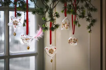 Colgante navideño Holmegaard Christmas campanilla del año - 2026 - Holmegaard