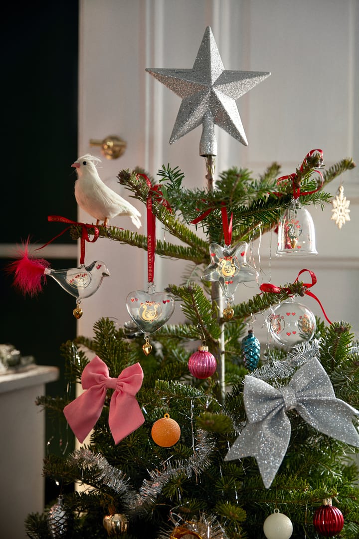 Colgante navideño Holmegaard Christmas corazón del año, 2025 Holmegaard