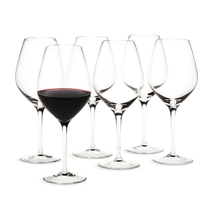Copa de vino tinto Cabernet 52 cl, 6 unidades - Transparente - Holmegaard