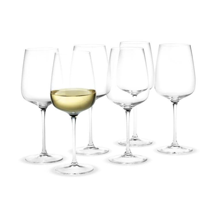 Copas de vino blanco Bouquet - set de 6, 41 cl - Holmegaard