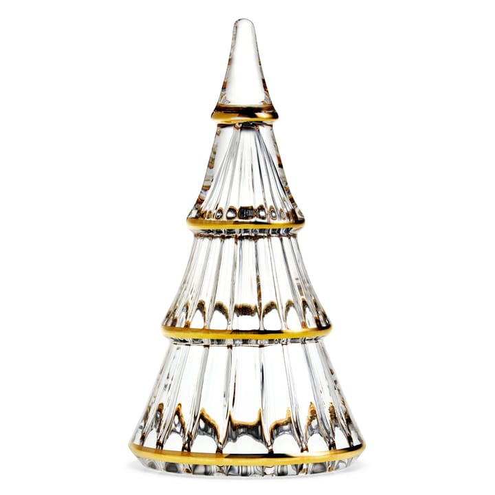 Figura árbol de navidad Fairytales XL, transparente-oro Holmegaard
