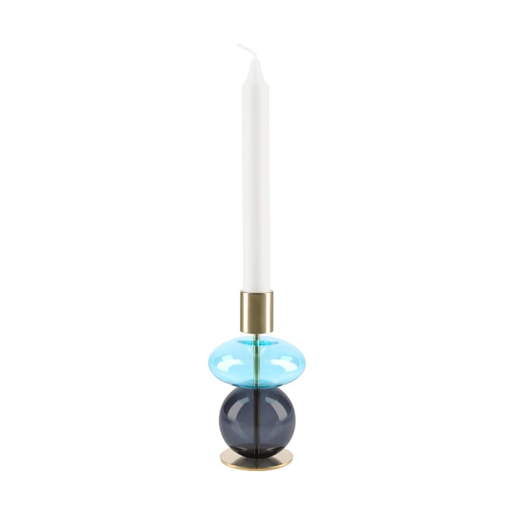 Portavelas Bubble 14 cm, Azul-smoke Holmegaard