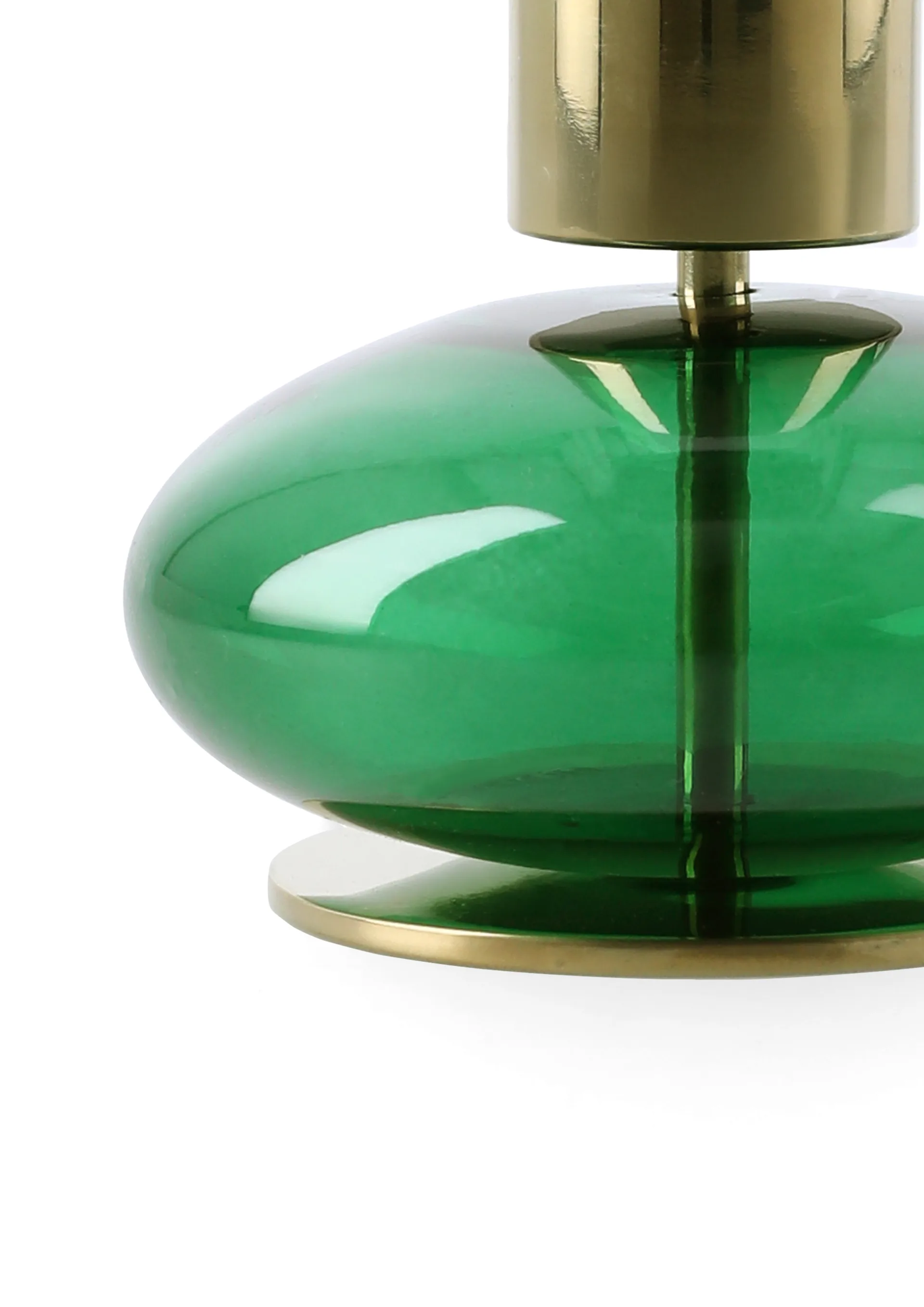 Portavelas Bubble 8 cm, Verde Holmegaard