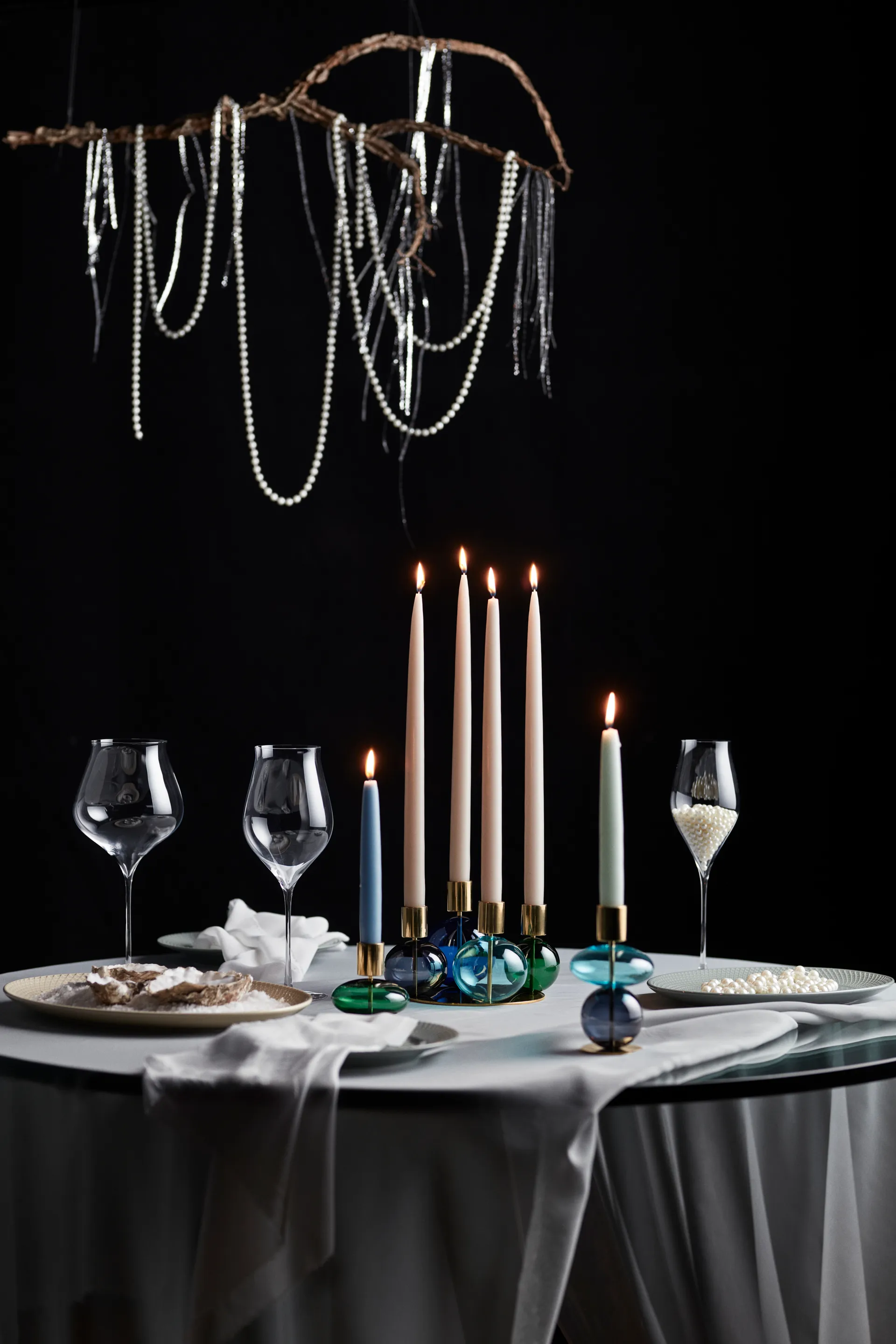 Portavelas Bubble 8 cm, Verde Holmegaard