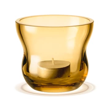 Portavelas Calabas 7,5 cm - Amber - Holmegaard