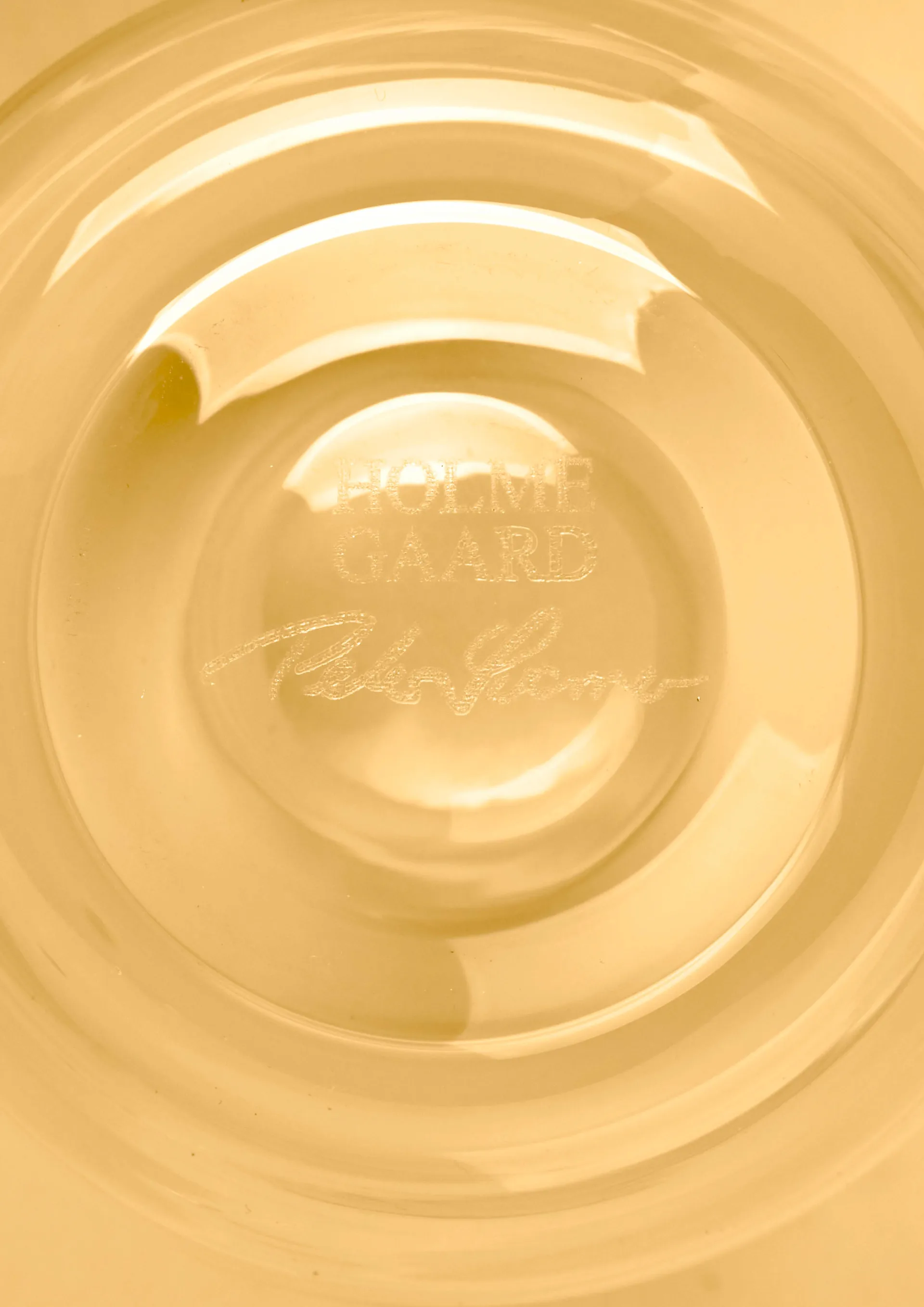 Portavelas Calabas 7,5 cm, Amber Holmegaard