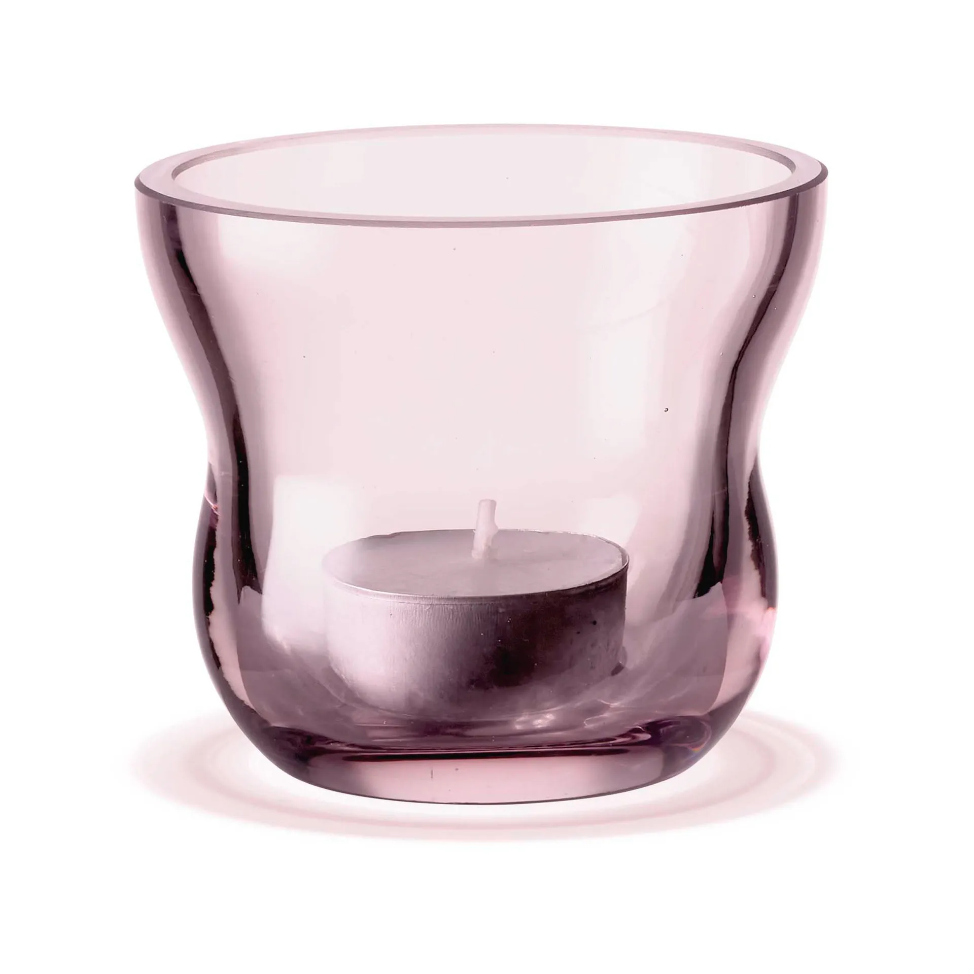 Portavelas Calabas 7,5 cm, Burgundy Holmegaard