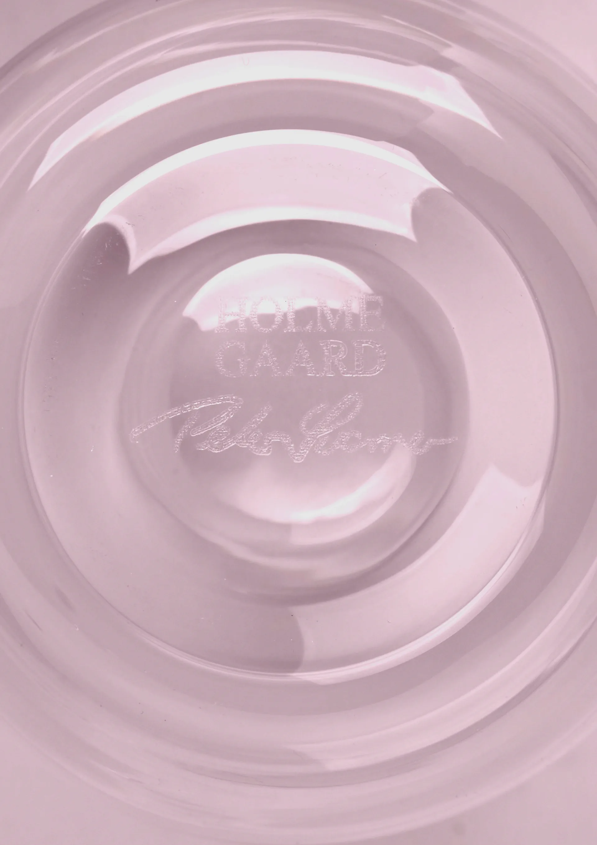 Portavelas Calabas 7,5 cm, Burgundy Holmegaard