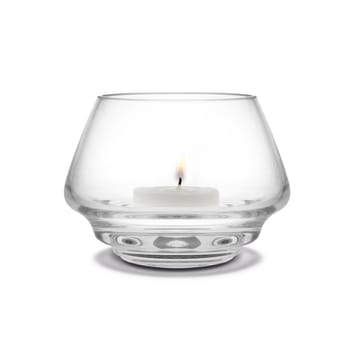 Portavelas Flow Ø 10 cm - transparente - Holmegaard