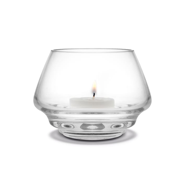 Portavelas Flow Ø 10 cm, transparente Holmegaard