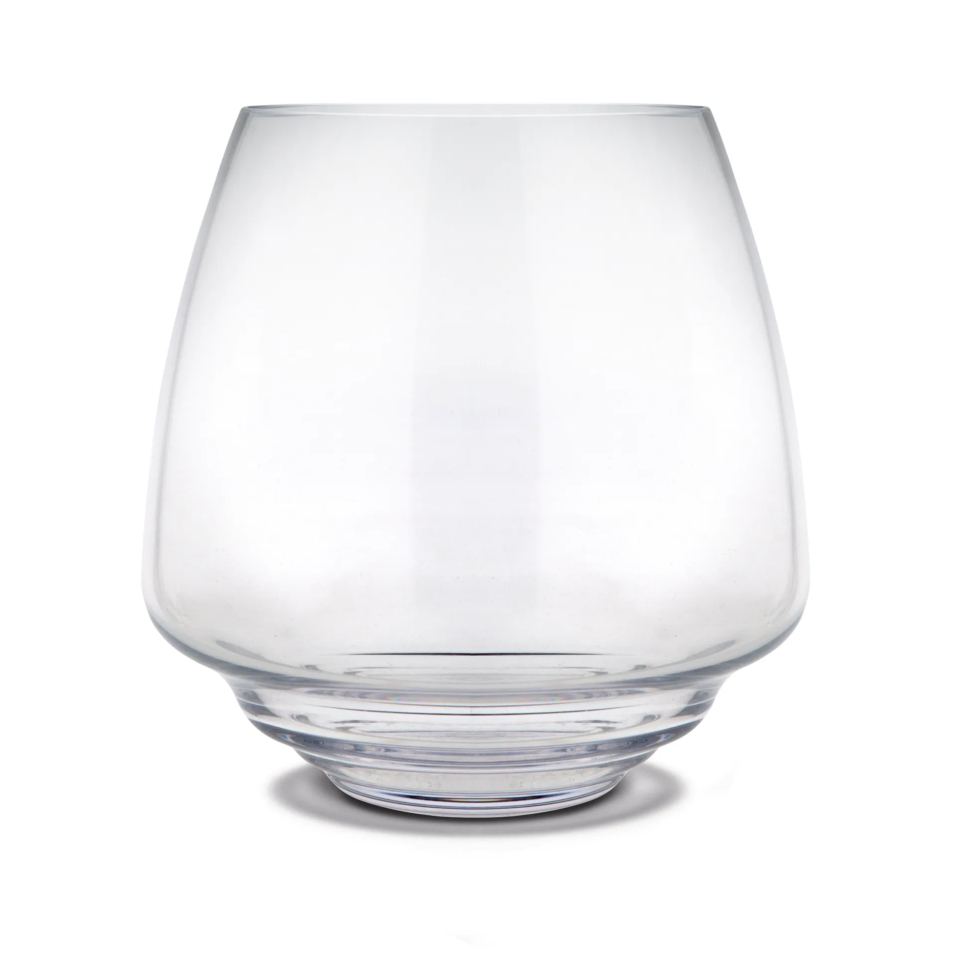Portavelas Flow Ø18,5 cm, transparente Holmegaard