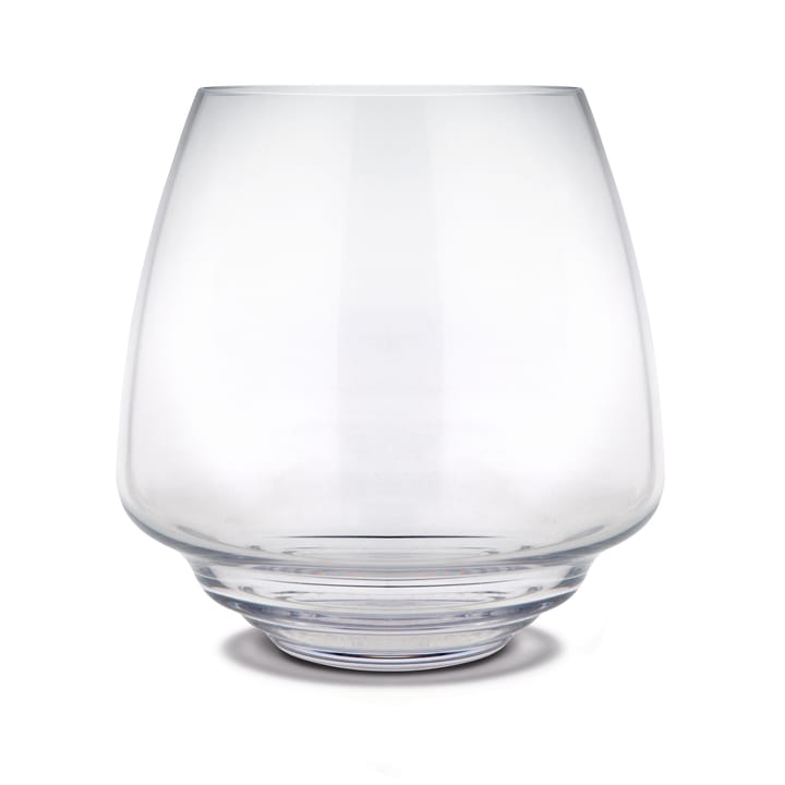 Portavelas Flow Ø18,5 cm, transparente Holmegaard
