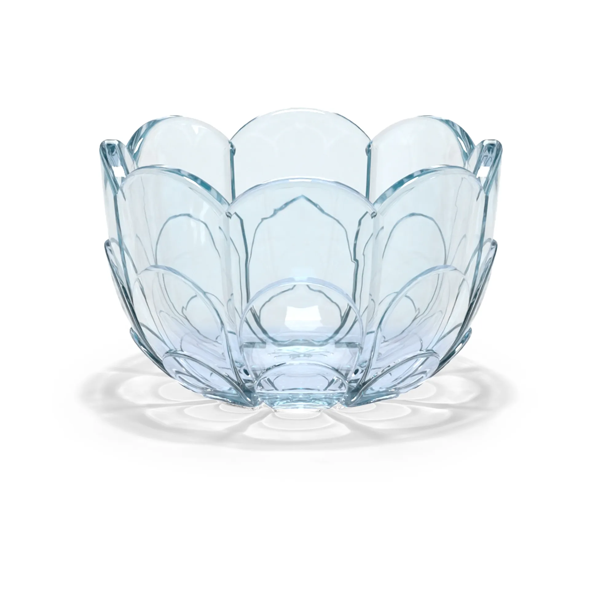 Portavelas Lily Ø7 cm, Blue iris Holmegaard