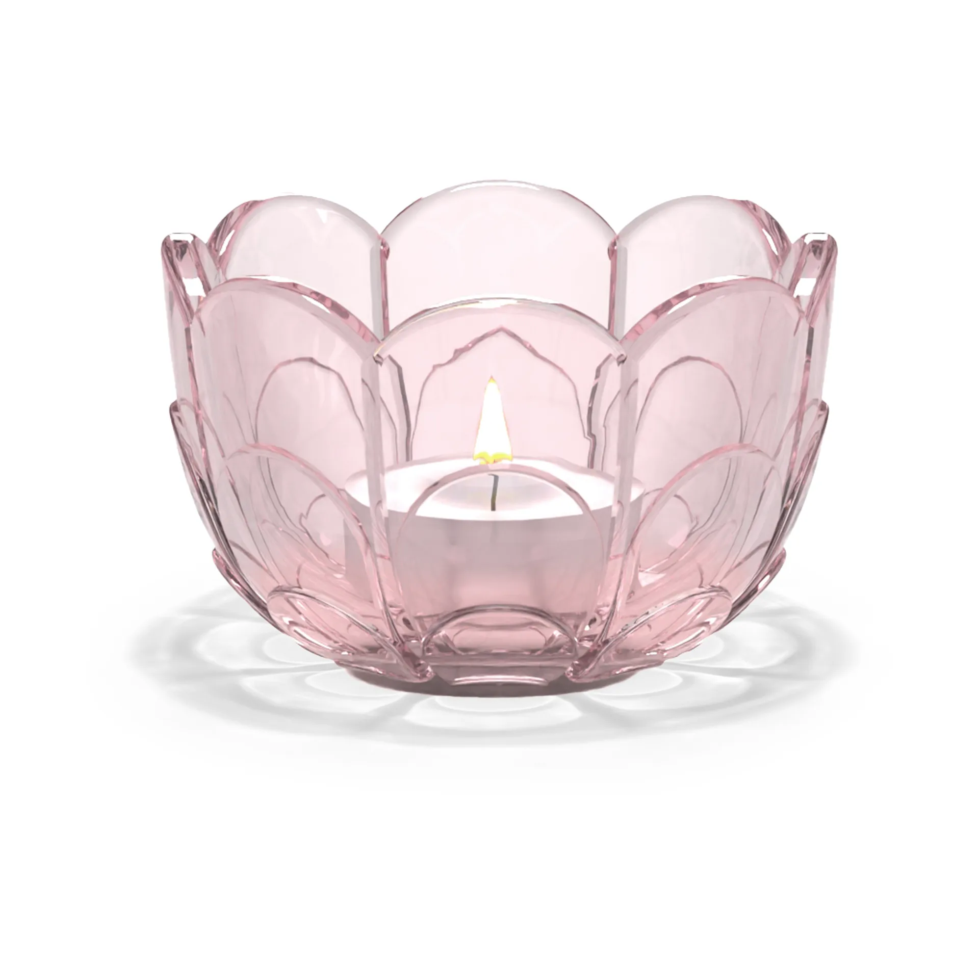 Portavelas Lily Ø7 cm, Cherry blossom Holmegaard