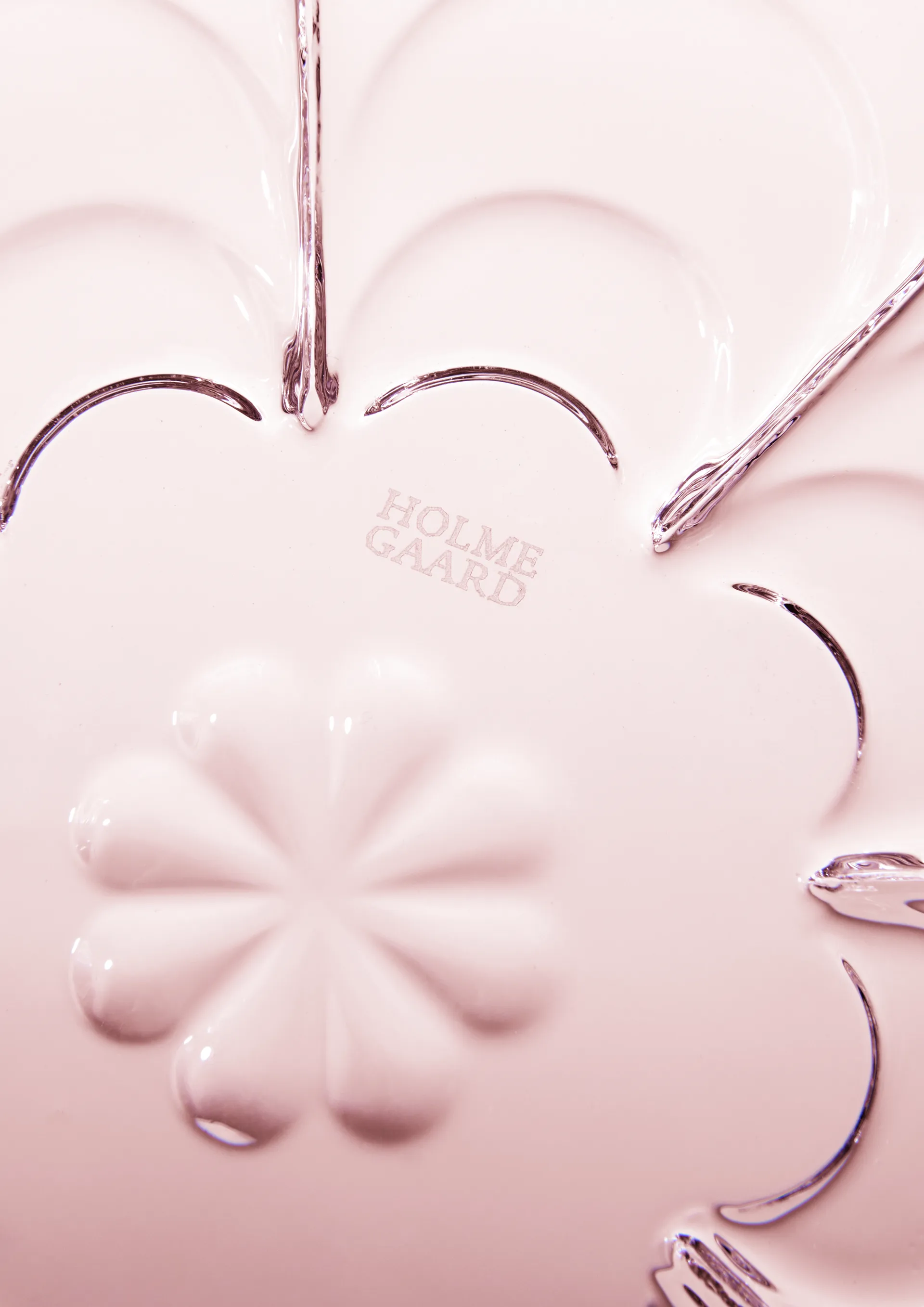 Portavelas Lily Ø7 cm, Cherry blossom Holmegaard