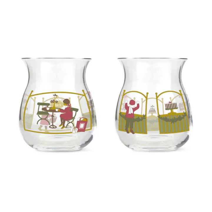 Portavelas navideños Holmegaard Christmas, 2-pack - 2023 - Holmegaard