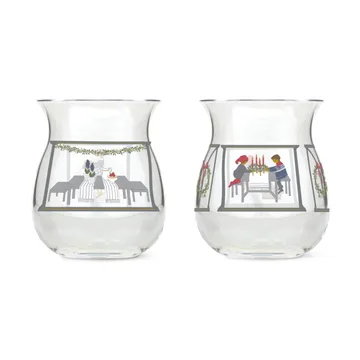 Portavelas navideños Holmegaard Christmas, 2-pack - 2024 - Holmegaard