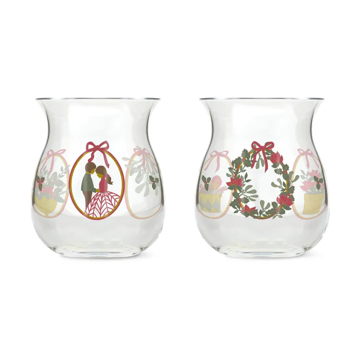Portavelas navideños Holmegaard Christmas, 2-pack - 2025 - Holmegaard