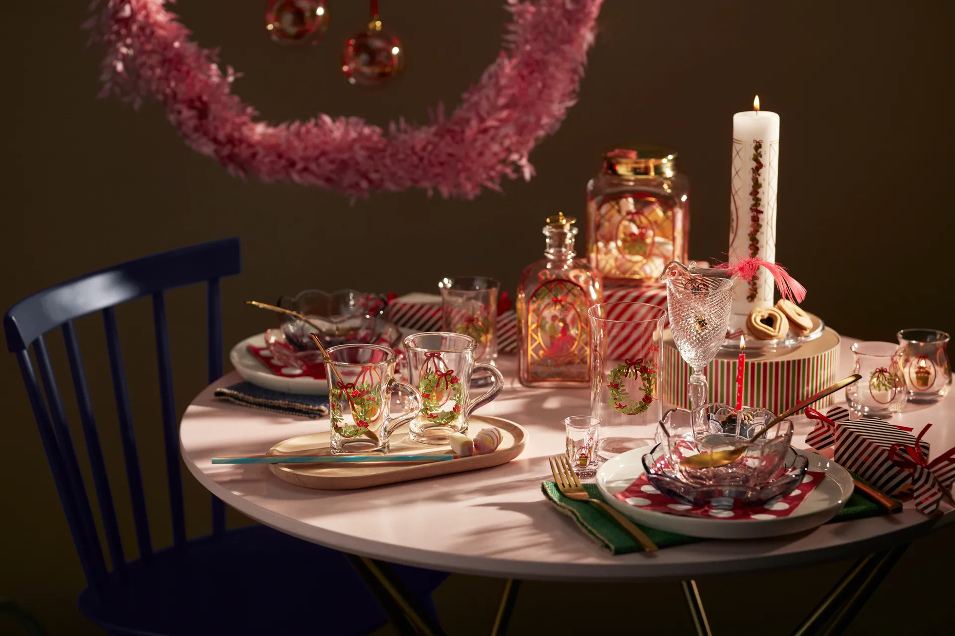 Portavelas navideños Holmegaard Christmas, 2-pack, 2025 Holmegaard