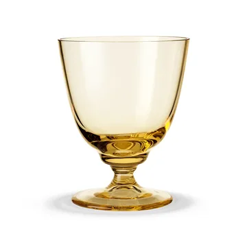 Vaso con pie Flow 35 cl - Amber - Holmegaard