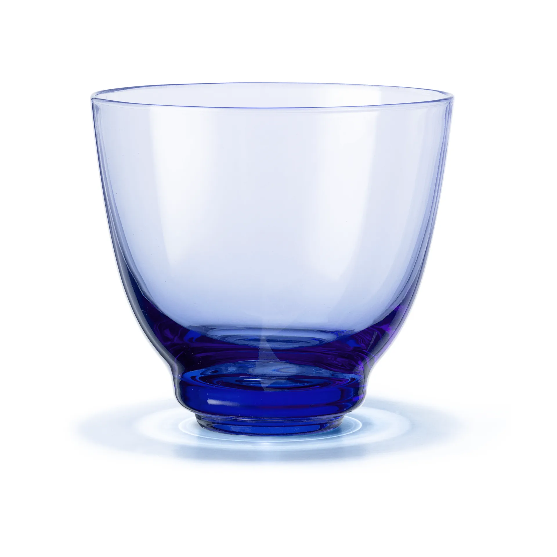Vaso de agua Flow 35 cl, Azul oscuro Holmegaard