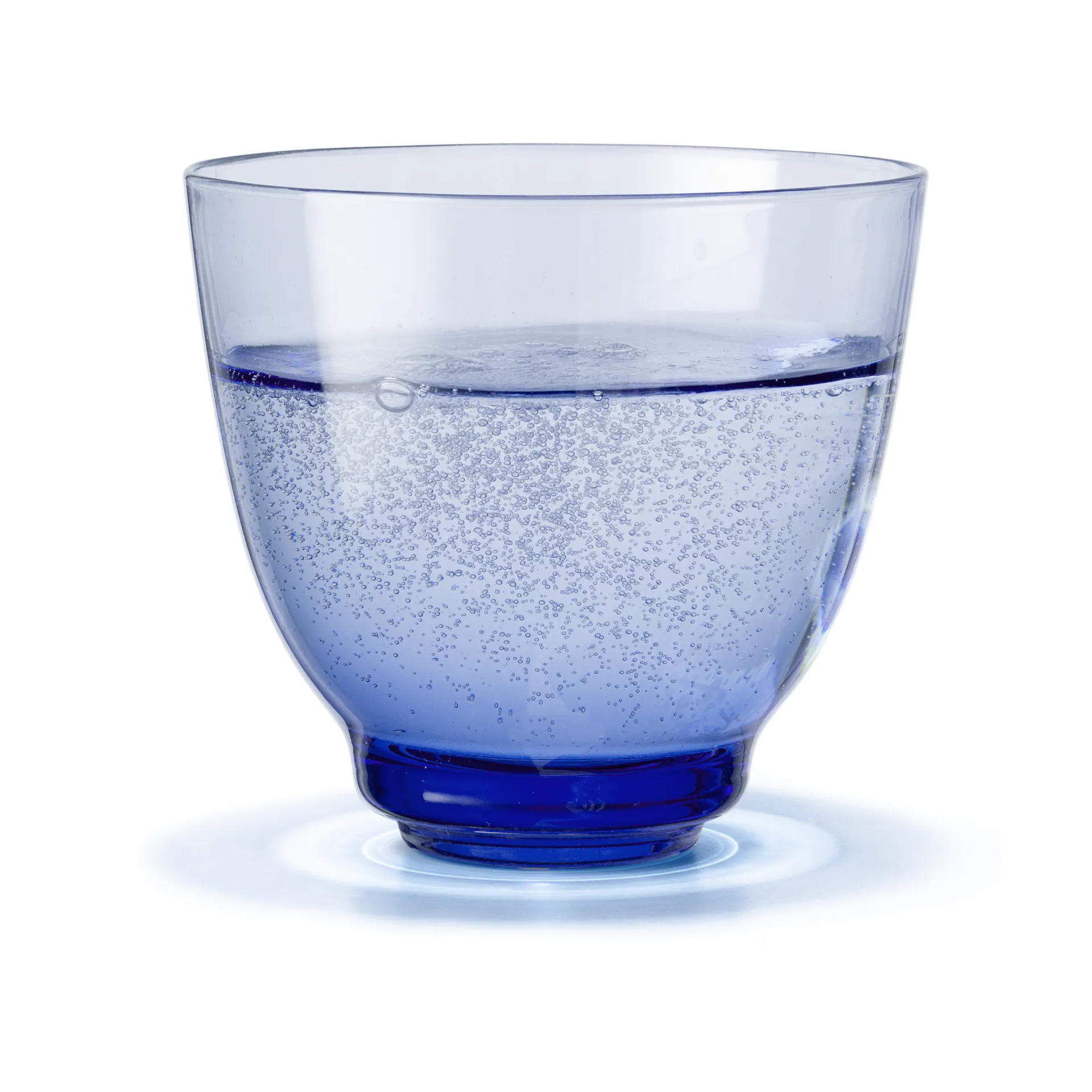 Vaso de agua Flow 35 cl, Azul oscuro Holmegaard
