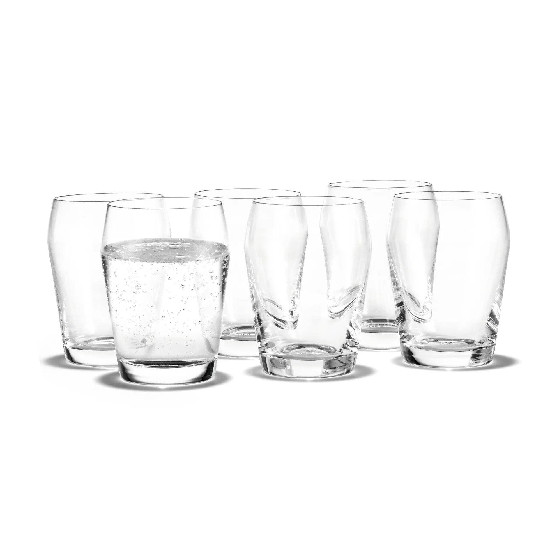 Vaso de agua transparente Perfection, 6 unidades, 23 cl Holmegaard