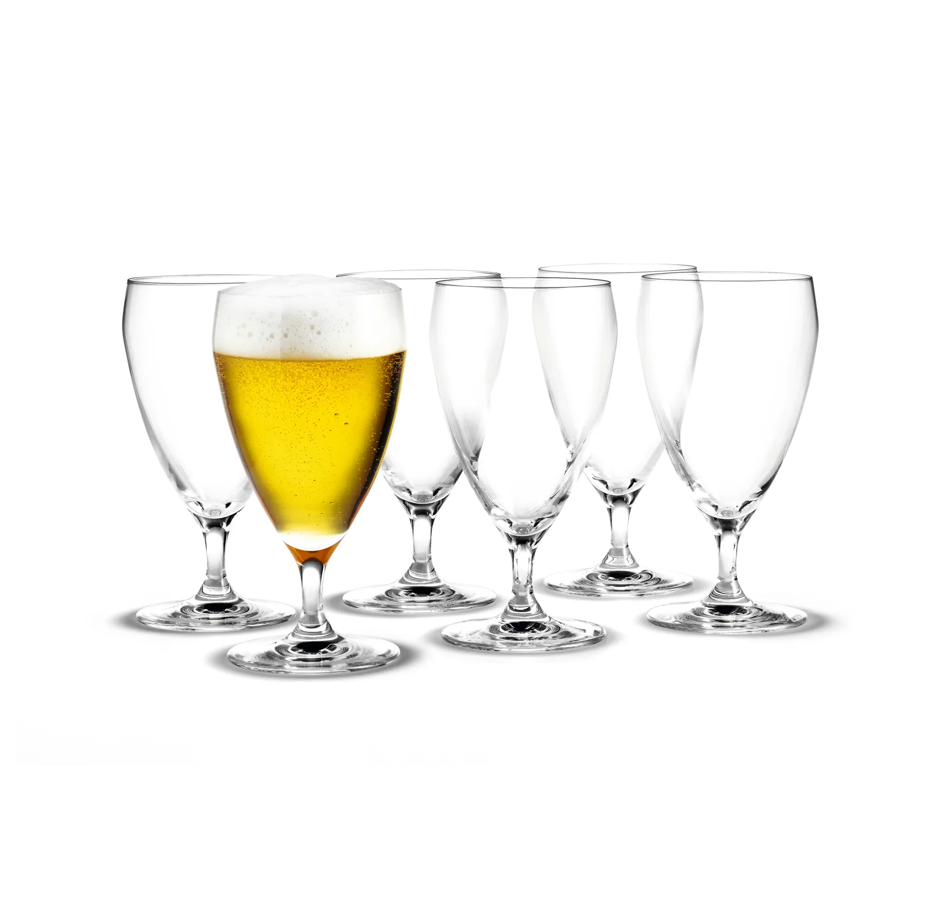 Vaso de cerveza Perfection 44 cl, 6 unidades, Transparente Holmegaard