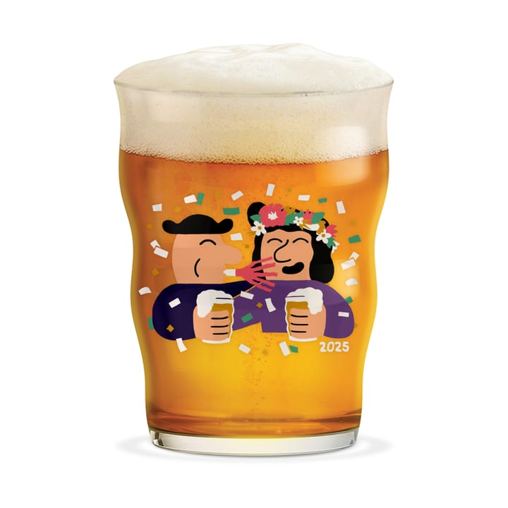 Vaso pinta cerveza Mikkeller 40 cl, 2025 Holmegaard