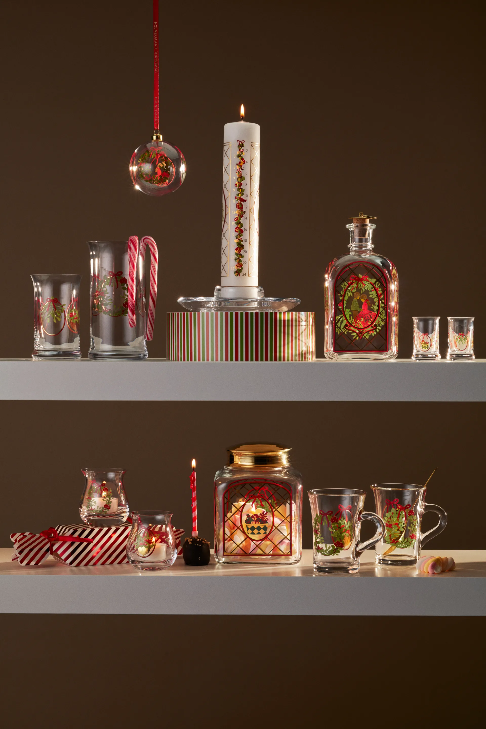 Vasos de licor navideño Holmegaard Christmas, 2-pack, 2025 Holmegaard