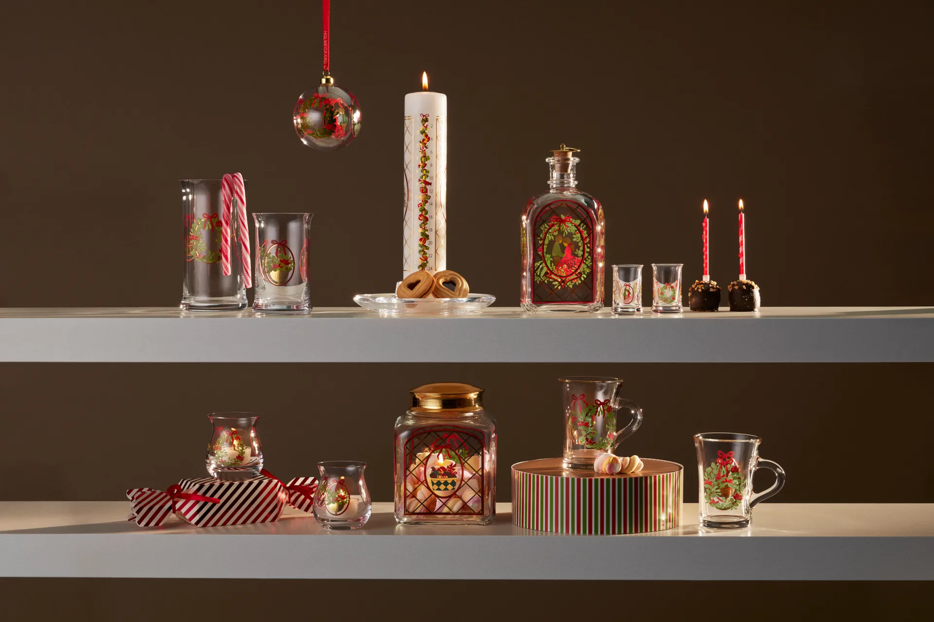 Vasos de licor navideño Holmegaard Christmas, 2-pack, 2025 Holmegaard