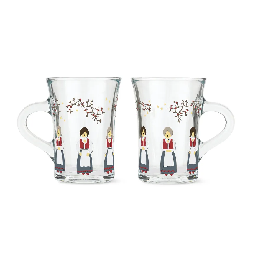 Vasos para bebida caliente Holmegaard Christmas 24 cl, 2-pack, 2021 Holmegaard