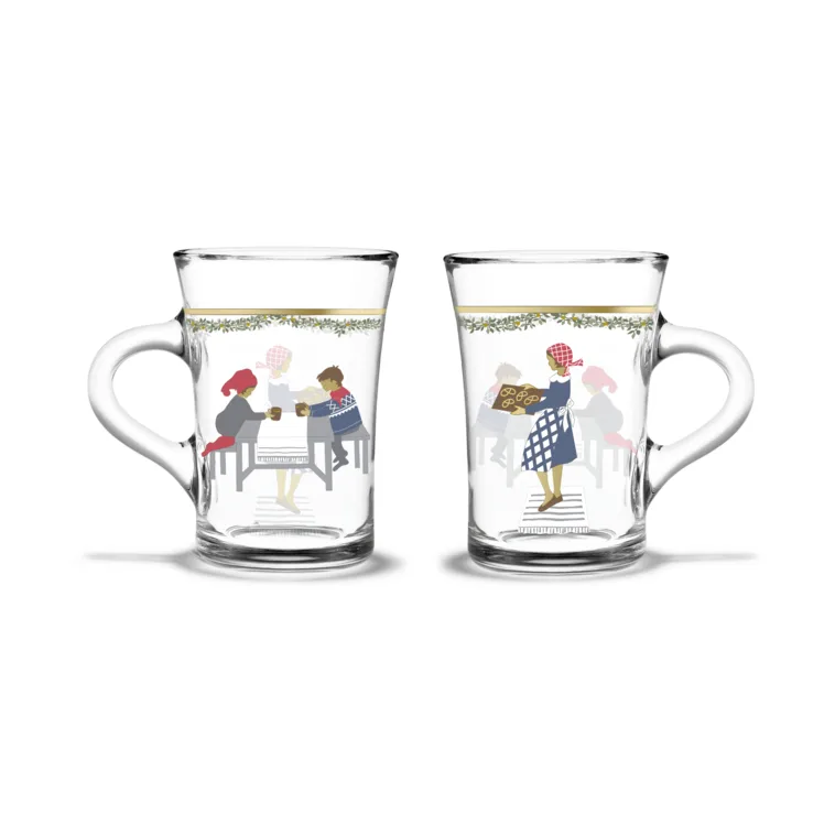 Vasos para bebida caliente Holmegaard Christmas 24 cl, 2-pack, 2024 Holmegaard