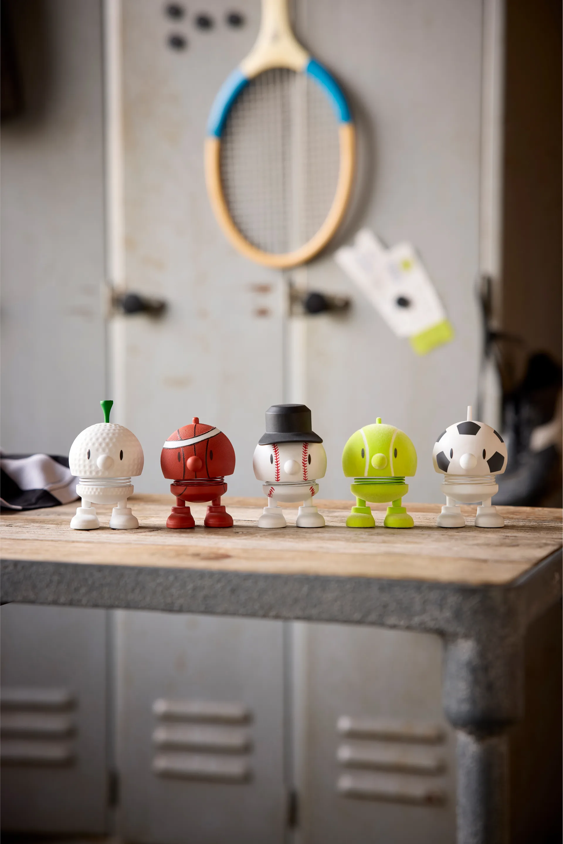 Figura Hoptimist Baseball Bumble S, White Hoptimist