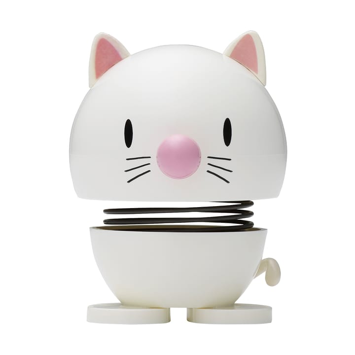 Figura Hoptimist Cat 7,3 cm - White - Hoptimist
