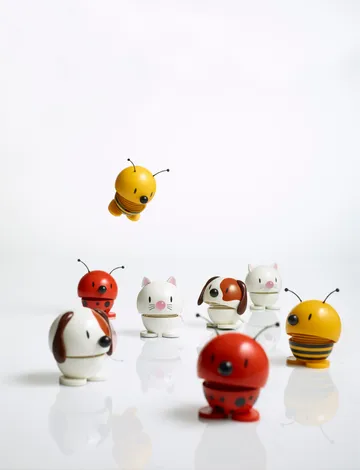 Figura Hoptimist Cat 7,3 cm - White - Hoptimist