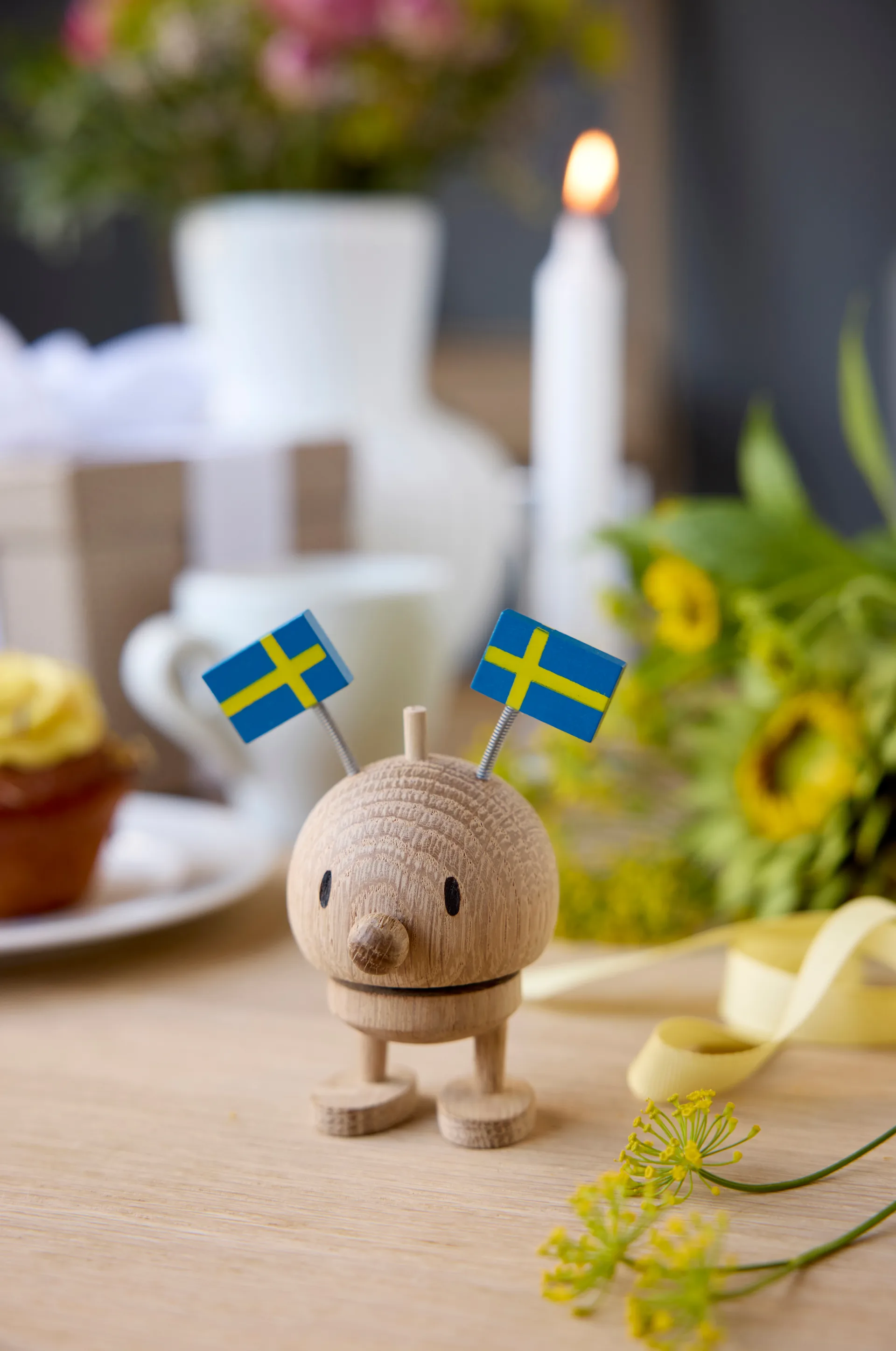 Figura Hoptimist Celebration Bumble , S, raw oak, Sweden Hoptimist