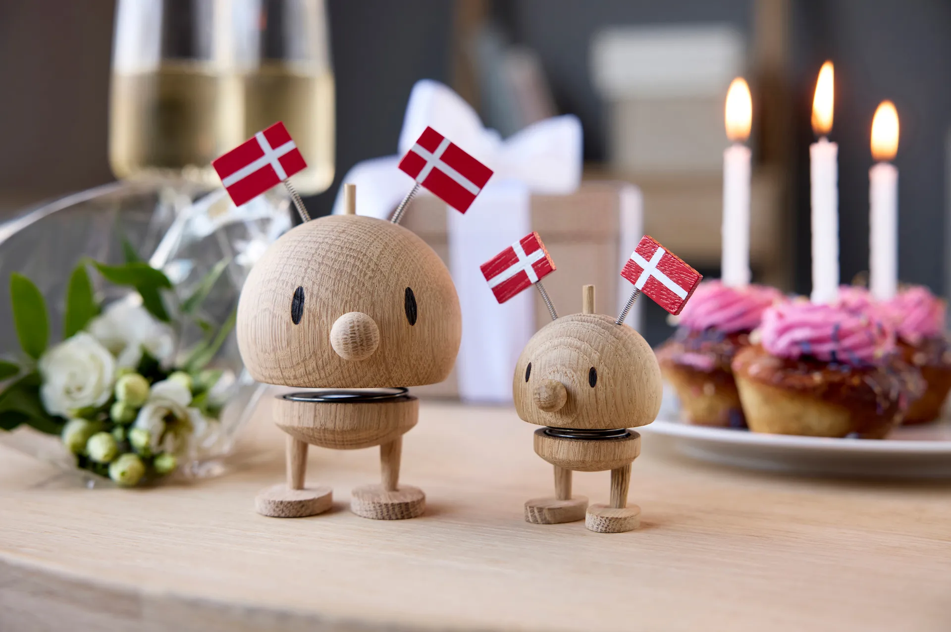 Figura Hoptimist Celebration Bumble , S, raw oak Hoptimist