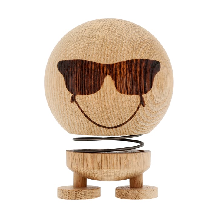 Figura Hoptimist Smiley Cool M - Raw oak - Hoptimist