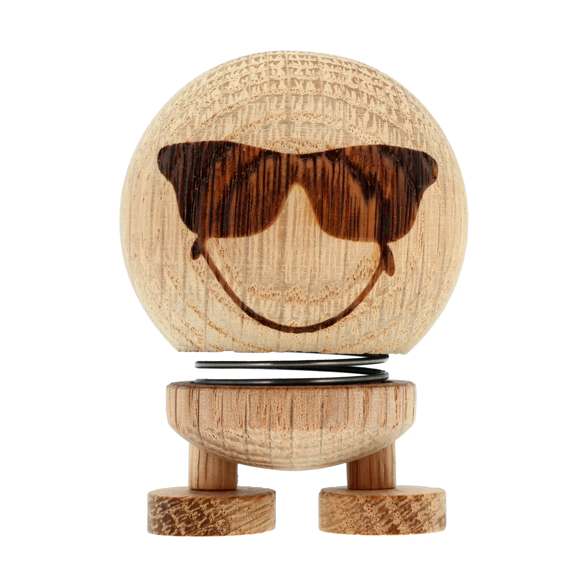 Figura Hoptimist Smiley Cool S, Raw oak Hoptimist