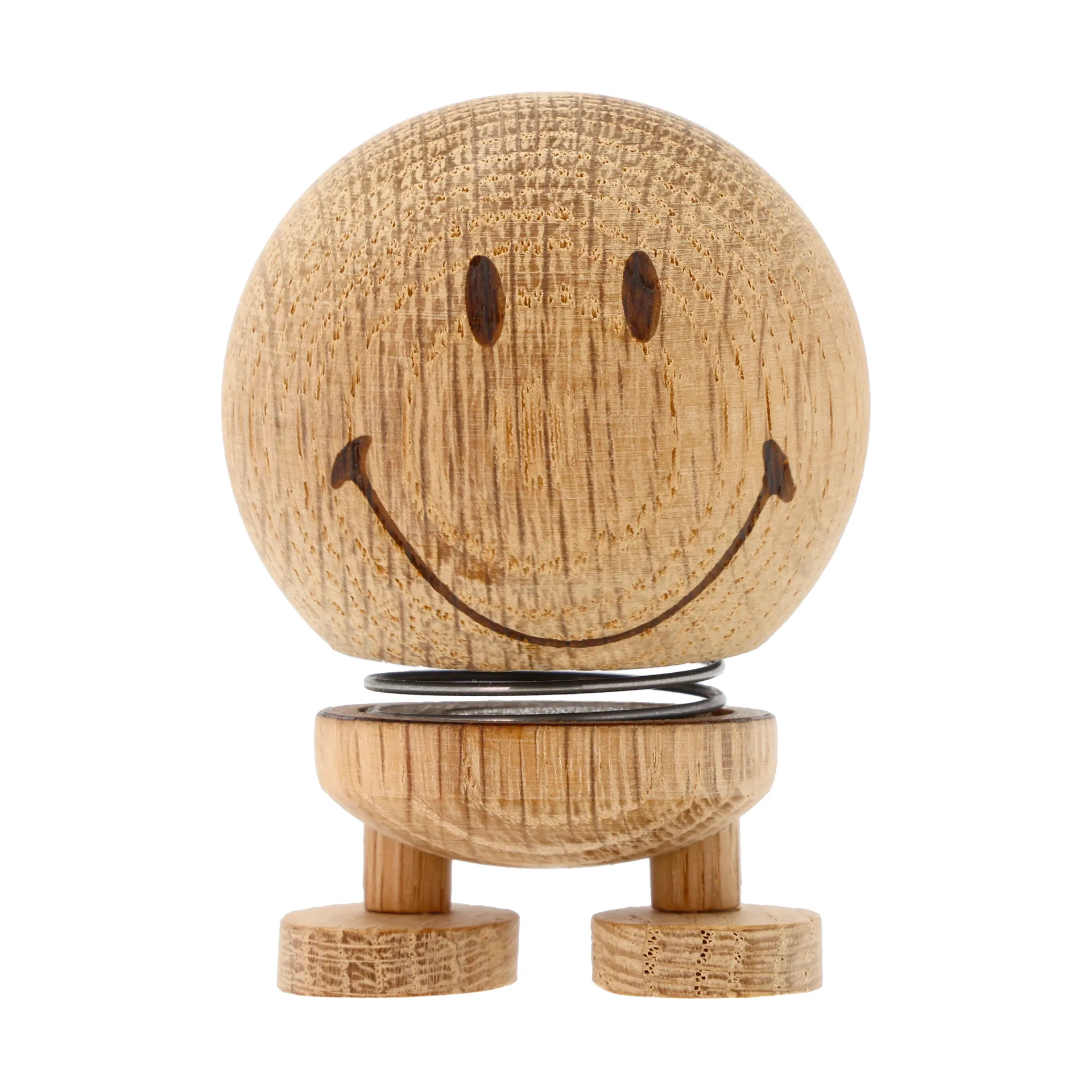 Figura Hoptimist Smiley S, Raw oak Hoptimist