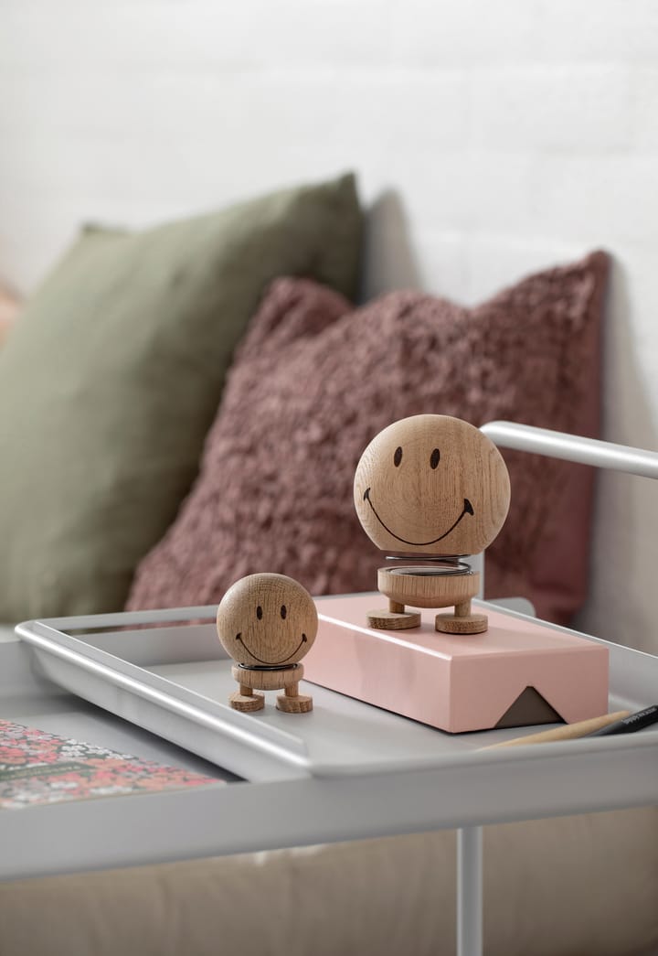 Figura Hoptimist Smiley S, Raw oak Hoptimist