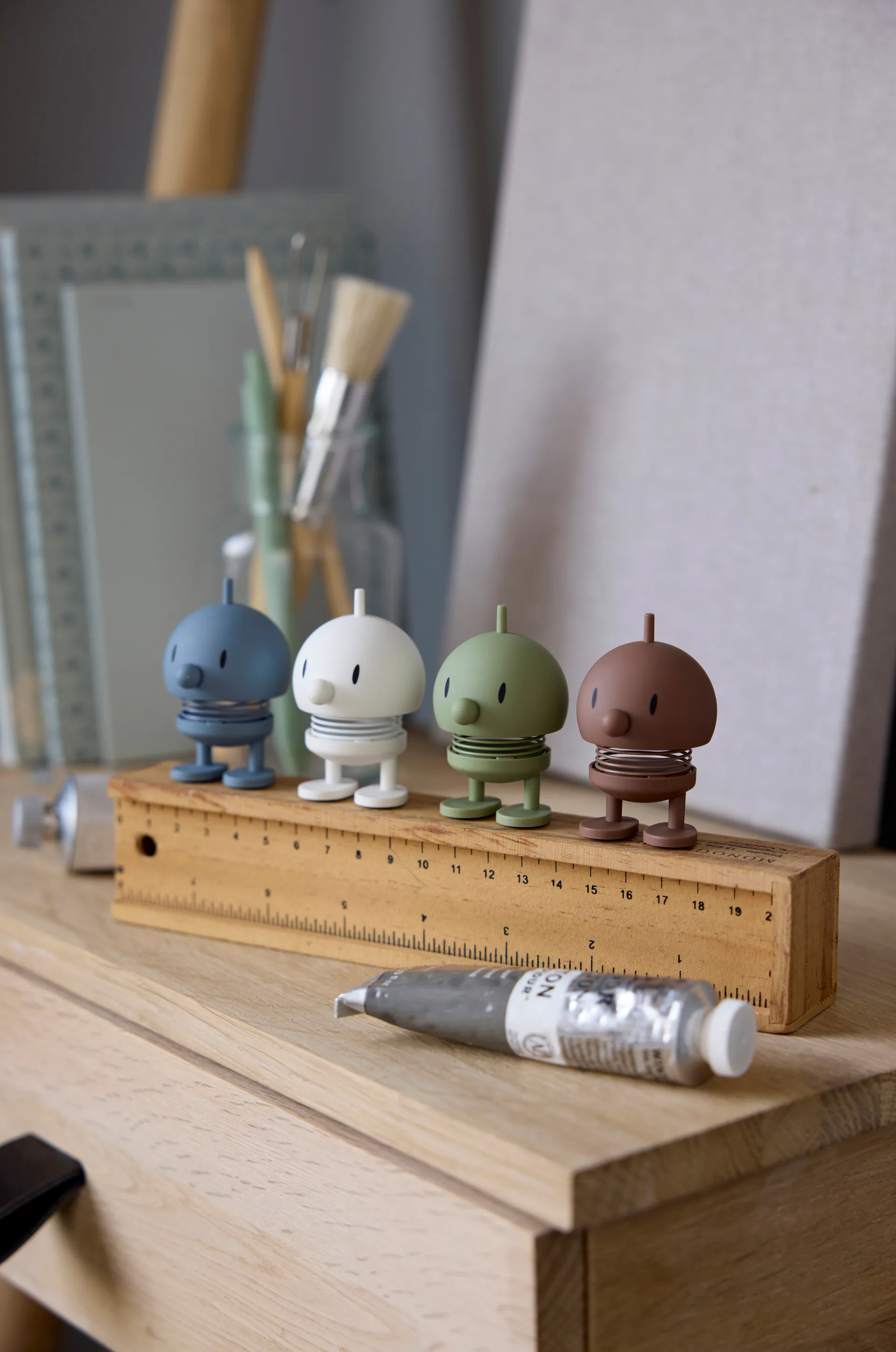 Figura Hoptimist Soft Bumble XS, Olive Hoptimist