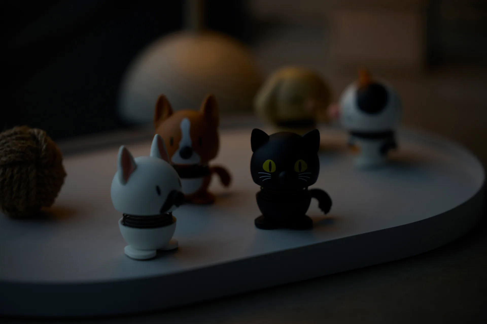 Figura Hoptimist XS, French bulldog, white Hoptimist