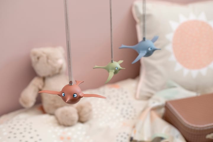 Móvil Hoptimist Soft Birdie S, Ruby Hoptimist