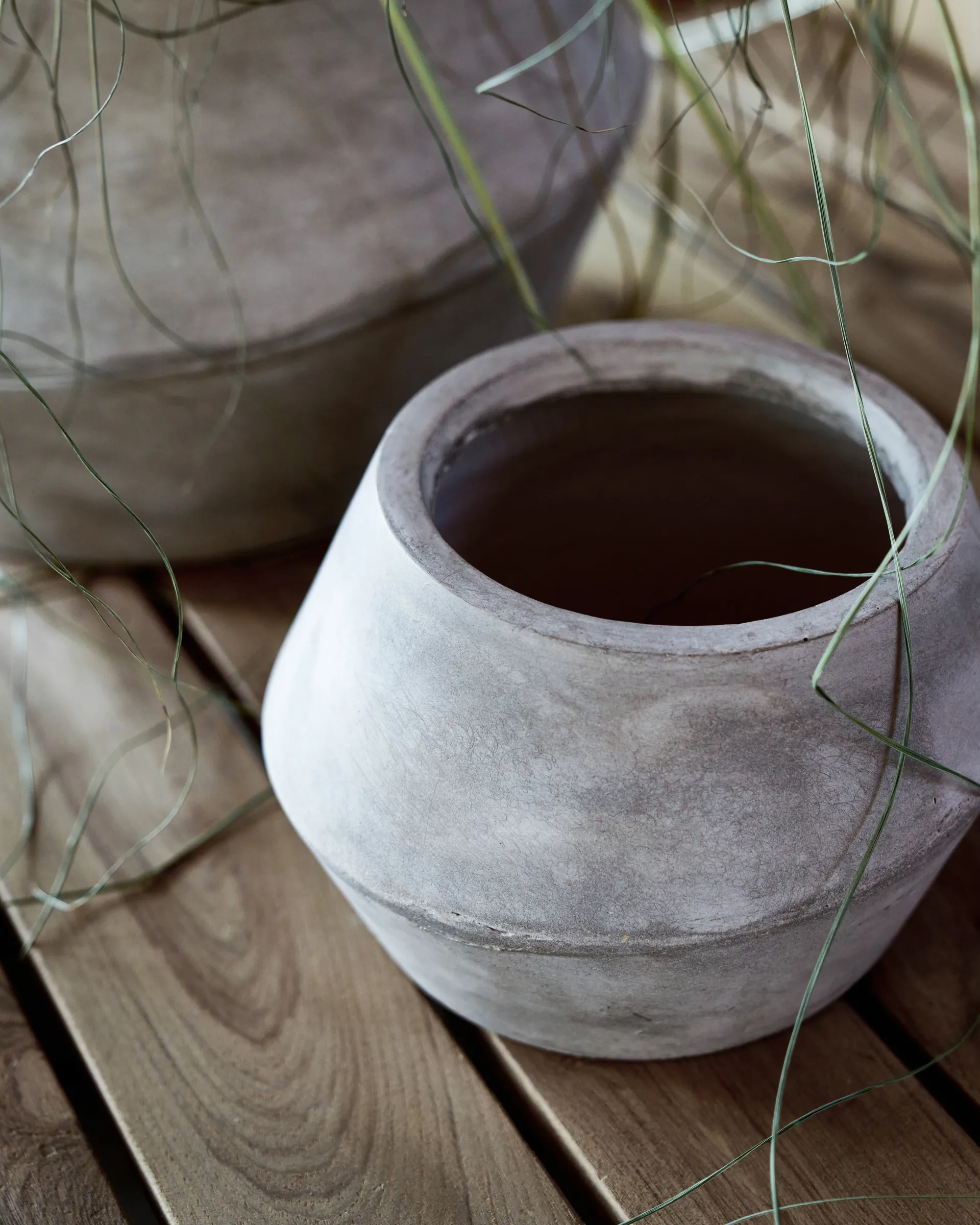 2 Macetas Mysa, Ø24 cm y Ø37 cm House Doctor