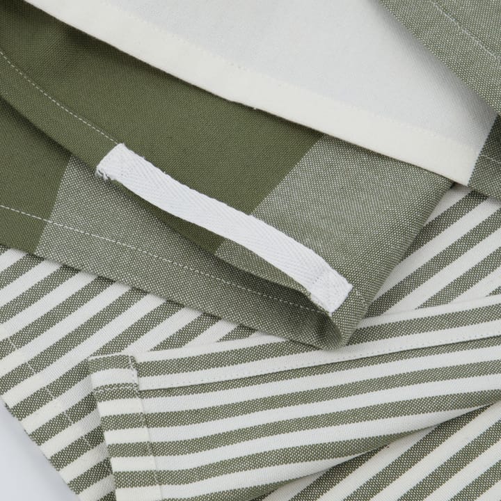 2 Paños de cocina Cook 55x75 cm, Verde oliva House Doctor