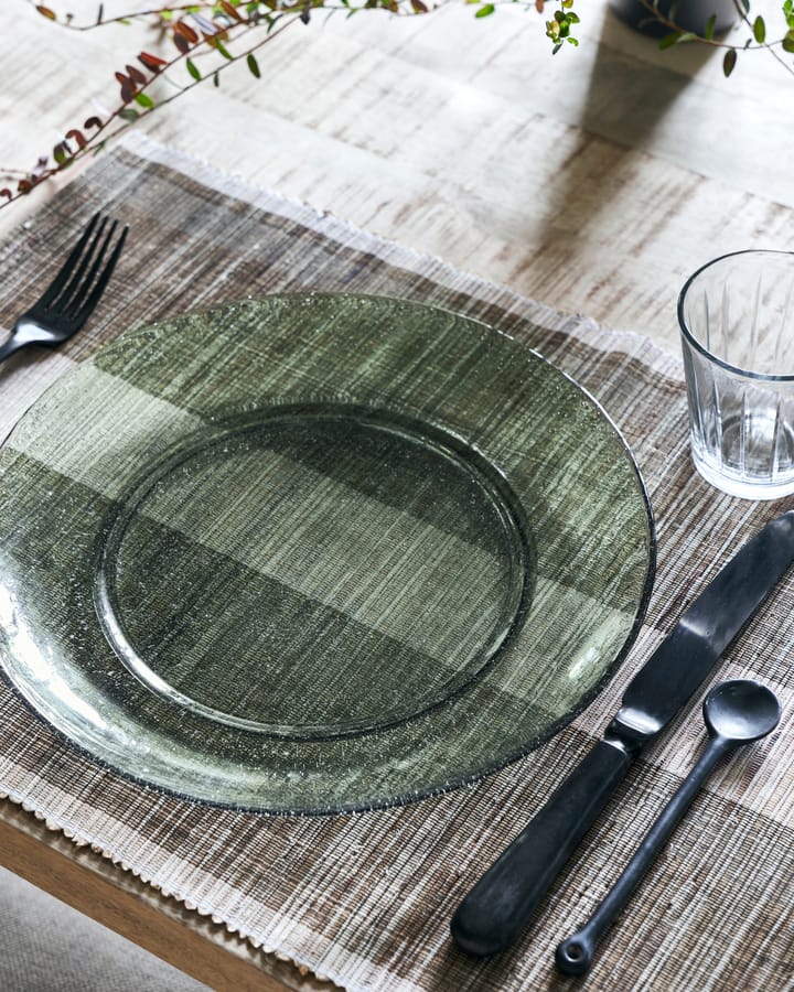 2 Platos Rain Ø27 cm, Verde House Doctor