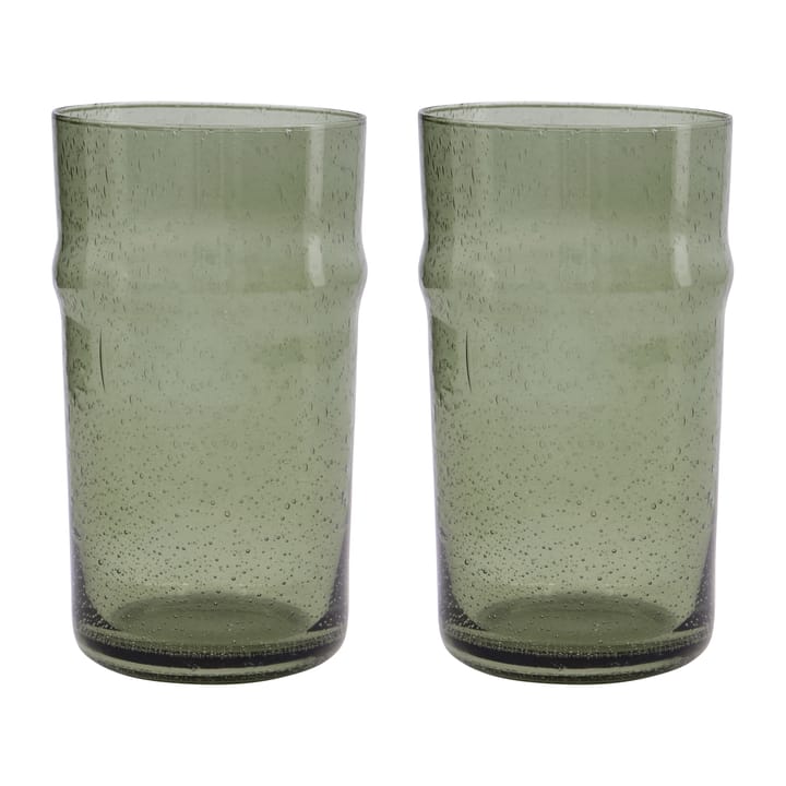 2 Vasos Rain 14 cm - Verde - House Doctor